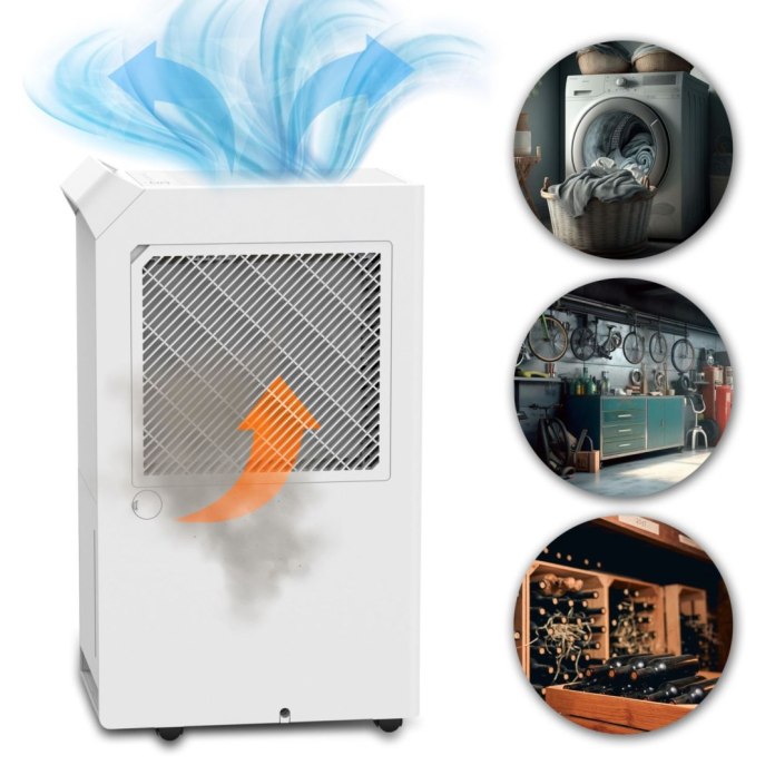 Webber GLAND DEC600 osuszacz powietrza 2w1 – widok urządzenia